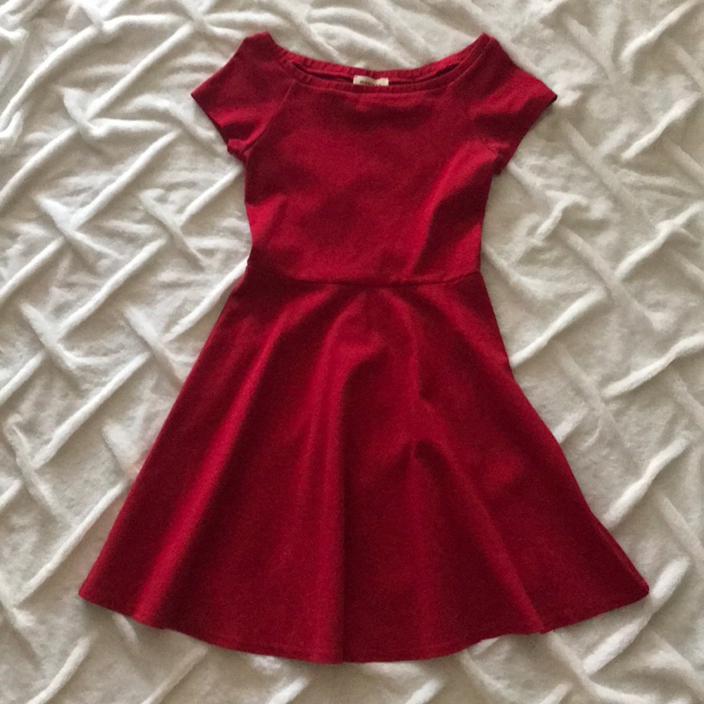 Red dress